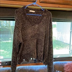 Super Soft Olive Green Sweater